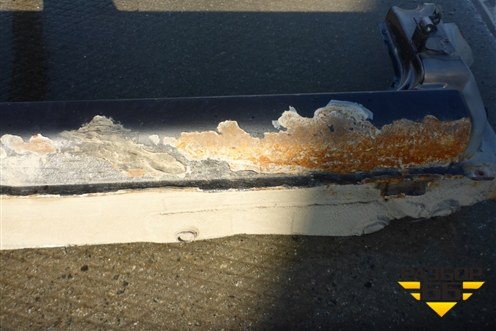 Порог со стойкой правый для VAZ Kalina/Калина