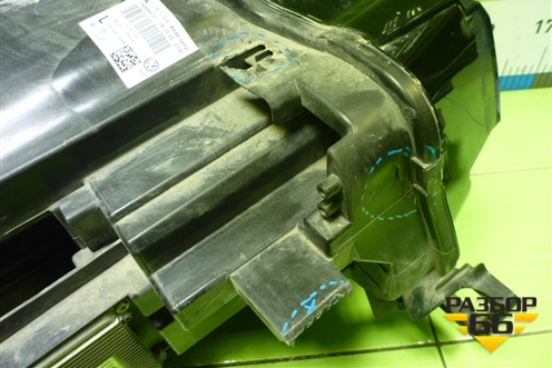 Фара левая (Led c блоками) (12D941035A) для Volkswagen ID.6 X с 2021-2026г (ИД6)