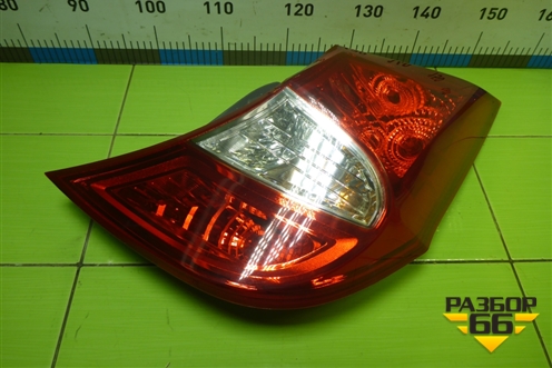 Фонарь задний правый (хетчбэк) (924021R200) для Hyundai Solaris с 2010-2016г (Солярис)