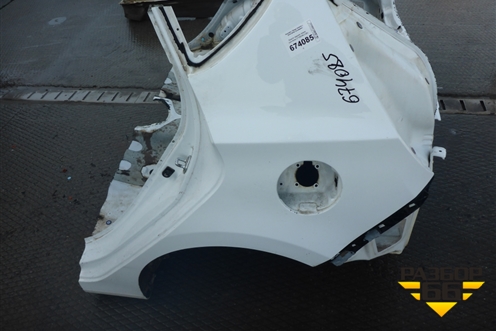 Крыло заднее левое (хетчбэк) (715034LC20) для Hyundai Solaris с 2010-2016г (Солярис)