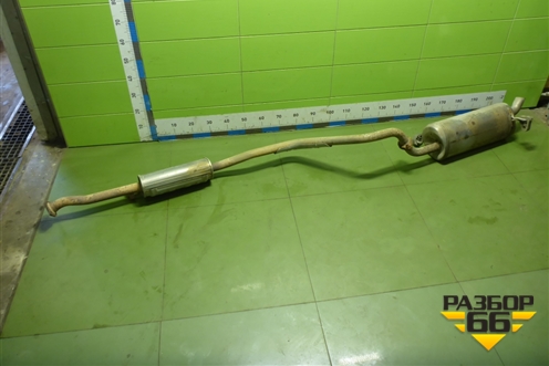 Глушитель (1.6л G4FC) для Hyundai Solaris с 2010-2016г (Солярис)