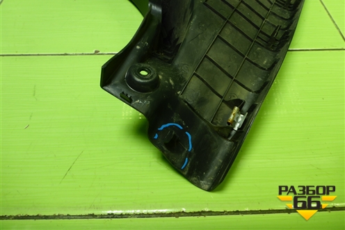 Накладка порога внутренняя заднего левого (858761R000) для Hyundai Solaris с 2010-2016г (Солярис)