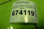 Накладка порога внутренняя переднего левого (передняя часть) (858231R000) для Hyundai Solaris с 2010-2016г (Солярис)