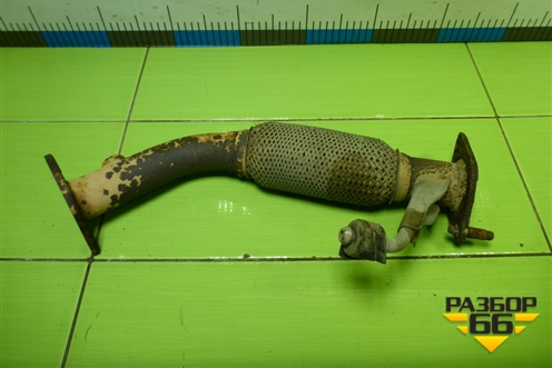 Приёмная труба глушителя (1.6л G4FC) для Hyundai Solaris с 2010-2016г (Солярис)