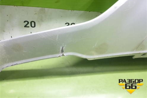 Юбка заднего бампера (80A807521B) для Audi Q5 с 2017г (Ку 5)