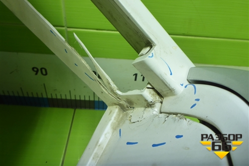 Бампер передний левая часть  (549018416123) для Камаз  54901 (К5)