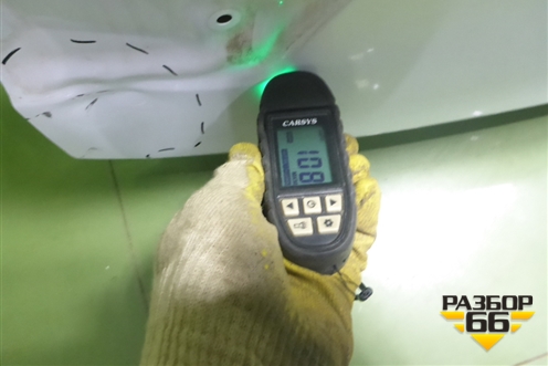 Дверь багажника без стекла (6301100XKZ0YA) для Haval M6 с 2021г (М6)