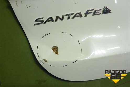 Дверь багажника без стекла (72800S1100) для Hyundai Santa Fe с 2018-2024г (Санта Фе)