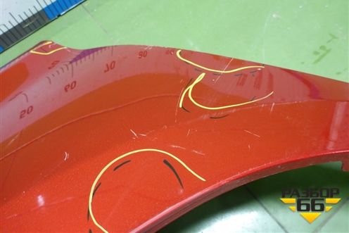 Крыло переднее левое (B511F2701020100AA) для Changan Alsvin с 2018г (Алсвин)