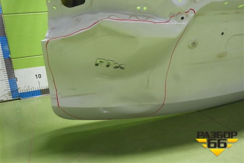 Дверь багажника без стекла (6301200XKQ05A) для Haval F7x с 2019-2025г (Ф7х)