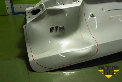 Дверь багажника без стекла (6301200XKQ05A) для Haval F7x с 2019-2025г (Ф7х)