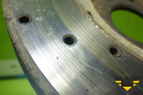 Диск тормозной передний вентилируемый (R14 с префорацией) для VAZ Granta/Гранта