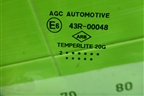Стекло двери задней правой для Renault Duster I с 2010-2021г (Дастер)
