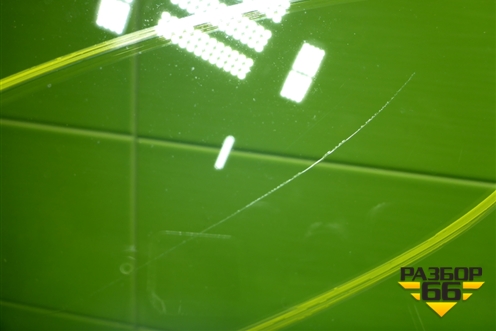 Стекло двери задней левой (седан) для Kia Rio с 2011-2016г (Рио 3)