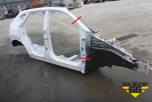 Лонжерон передний правый для Hyundai Tucson с 2015-2022г (Туксон)