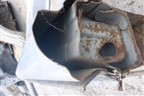 Порог со стойкой левый для Toyota Corolla (E15) с 2006-2013г (Королла 150)