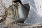Порог со стойкой правый для Toyota Corolla (E15) с 2006-2013г (Королла 150)