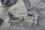 Порог со стойкой правый для Toyota Rav-4 с 2006-2013г (Рав 4)