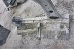 Порог со стойкой правый для Toyota Rav-4 с 2006-2013г (Рав 4)