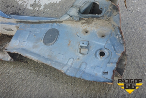 Порог со стойкой правый (StepWay) для Renault Sandero с 2009-2014г (Сандеро)