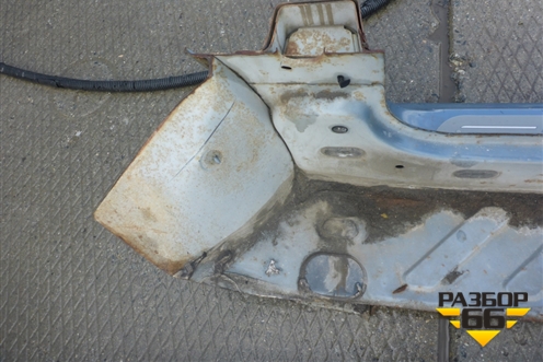 Порог со стойкой правый (StepWay) для Renault Sandero с 2009-2014г (Сандеро)