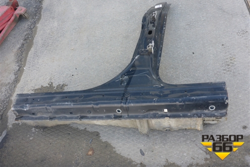 Порог со стойкой левый для Mitsubishi ASX с 2010г (АСХ)
