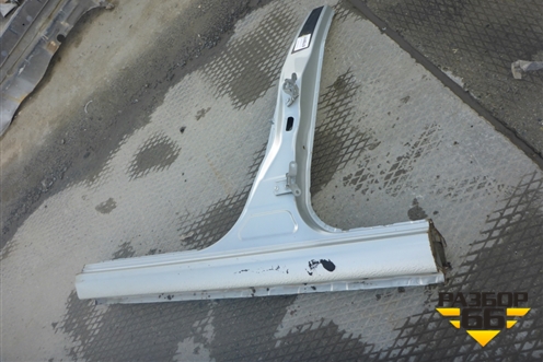 Порог со стойкой левый для Toyota Corolla (E15) с 2006-2013г (Королла 150)