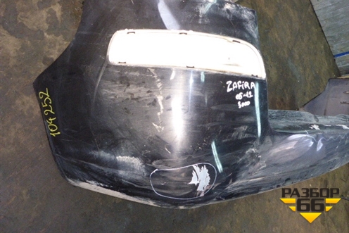 Бампер задний для Opel Zafira B с 2005-2012г