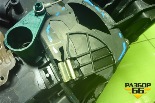 Корпус отопителя для Renault Duster I с 2010-2021г (Дастер)