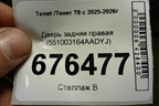 Дверь задняя правая (551003164AADYJ) для Tenet T8 с 2025-2026г