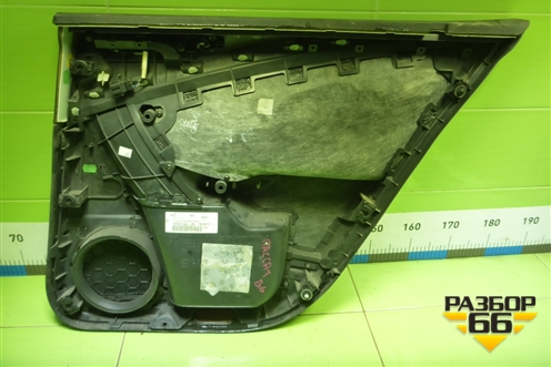 Обшивка двери задней левой под электрику (3С5867211) для Volkswagen Passat (B6) с 2005-2010г (Пассат Б6)