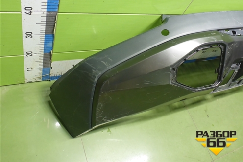 Юбка заднего бампера (под парктроник) (7106013CRV0000) для GAC GS3 с 2024-2025г (ГС3)