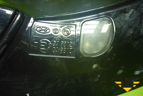 Зеркало правое электрическое (10 контактов) для Hyundai Santa Fe с 2018-2024г (Санта Фе)