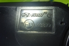 Зеркало левое электрическое (5 контактов) (87610H5110) (87610H5110GW) для Hyundai Solaris с 2017г (Солярис)