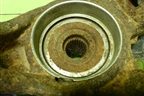Кулак поворотный передний левый для Toyota Camry V40 с 2006-2011г (Камри)