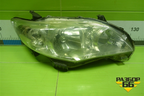 Фара правая (после 2010г галоген) (8113012D80) для Toyota Corolla (E15) с 2006-2013г (Королла 150)