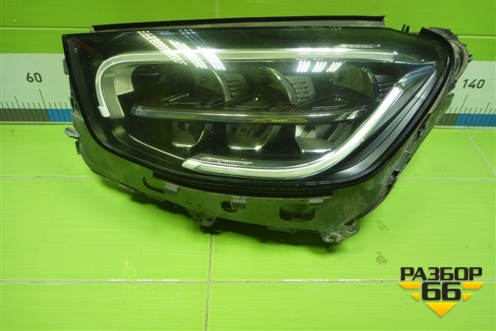 Фара левая (после 2019г Full Led без блока) (A2539066303) для Mercedes Benz GLC-Klass X253  с 2015г (ГЛЦ)