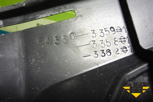 Полка багажника (6433033591) для Toyota Camry XV40 с 2006-2011г (Камри)
