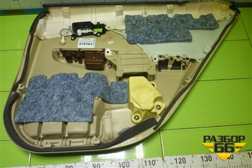 Обшивка двери задней левой под электрику (67776X1407) для Toyota Camry XV50 с 2011-2018г (Камри)