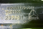 Кронштейн кабины передний верхний левый (810W417200147) для Sitrak C7H (С7Н)
