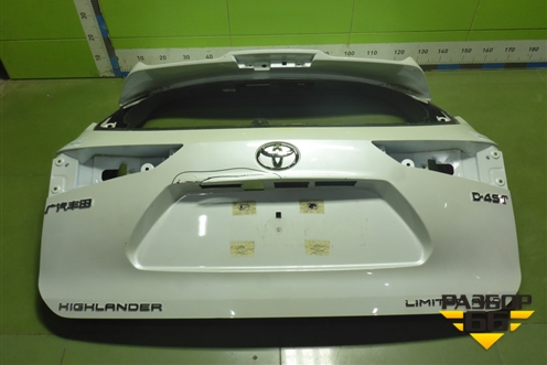 Дверь багажника без стекла (670050E540) для Toyota Highlander с 2019-2025г (Хайлендер)