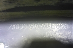 Брызговик задний левый (75830SWWE000) для Honda CR-V(RE) с 2006-2012г (ЦРВ СРВ)