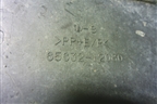 Брызговик задний левый (перед колесом) (6563212080) для Toyota Corolla (E15) с 2006-2013г (Королла 150)