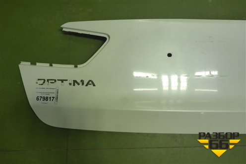 Накладка крышки багажника (87371D4000) для Kia Optima с 2015г (Оптима 4)