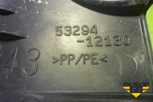 Дефлектор радиатора левый (после 2010г) (5329412130) для Toyota Corolla (E15) с 2006-2013г (Королла 150)