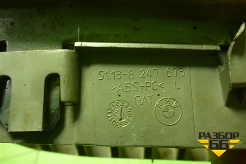 Решетка радиатора левая (51138247673) для BMW X5 Е53 с 1999-2007г (Х5 Е53)