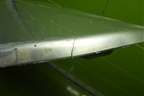 Накладка заднего бампера (после 2015г) (5240542010) для Toyota Rav-4 с 2012-2019г (Рав 4)