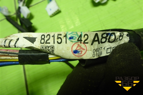 Проводка двери передней правой (8215142A80) для Toyota Rav-4 с 2006-2013г (Рав 4)