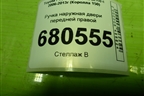 Ручка наружная двери передней правой для Toyota Corolla (E15) с 2006-2013г (Королла 150)