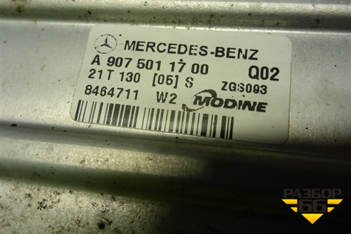 Интеркулер (A9075011700) для Mercedes Benz Sprinter W907-910 с 2019г (Спринтер)